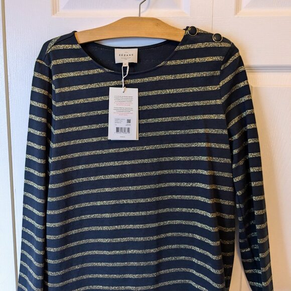 Sezane Striped Top  Colette Marinière - Picture 3 of 7